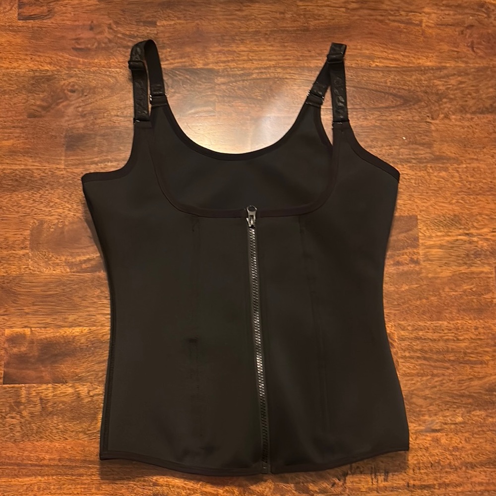 Women's Waist Trainer with Corset and Zip Closure XL